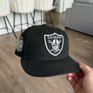 Raiders Fitted Hat - size 7